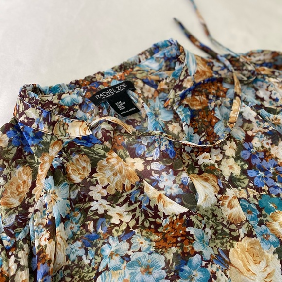 RACHEL ZOE BLOUSE sz MEDIUM - Picture 9 of 16